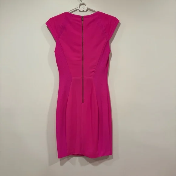 Ted Baker Hot Pink Cocktail Dress - Picture 3 of 9